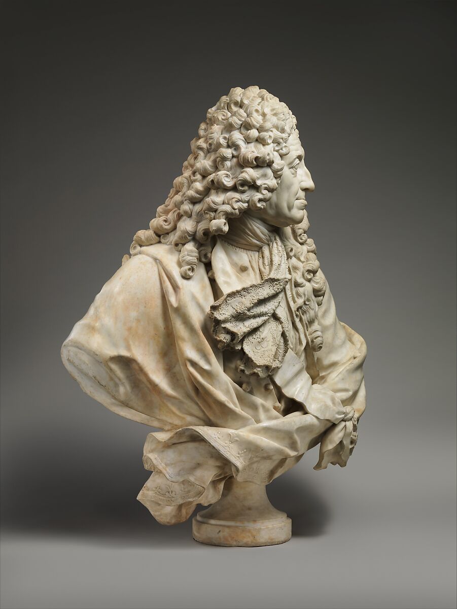 Samuel Bernard (1651–1739), Guillaume Coustou the Elder (French, Lyons 1677–1746 Paris), Marble, French, Paris