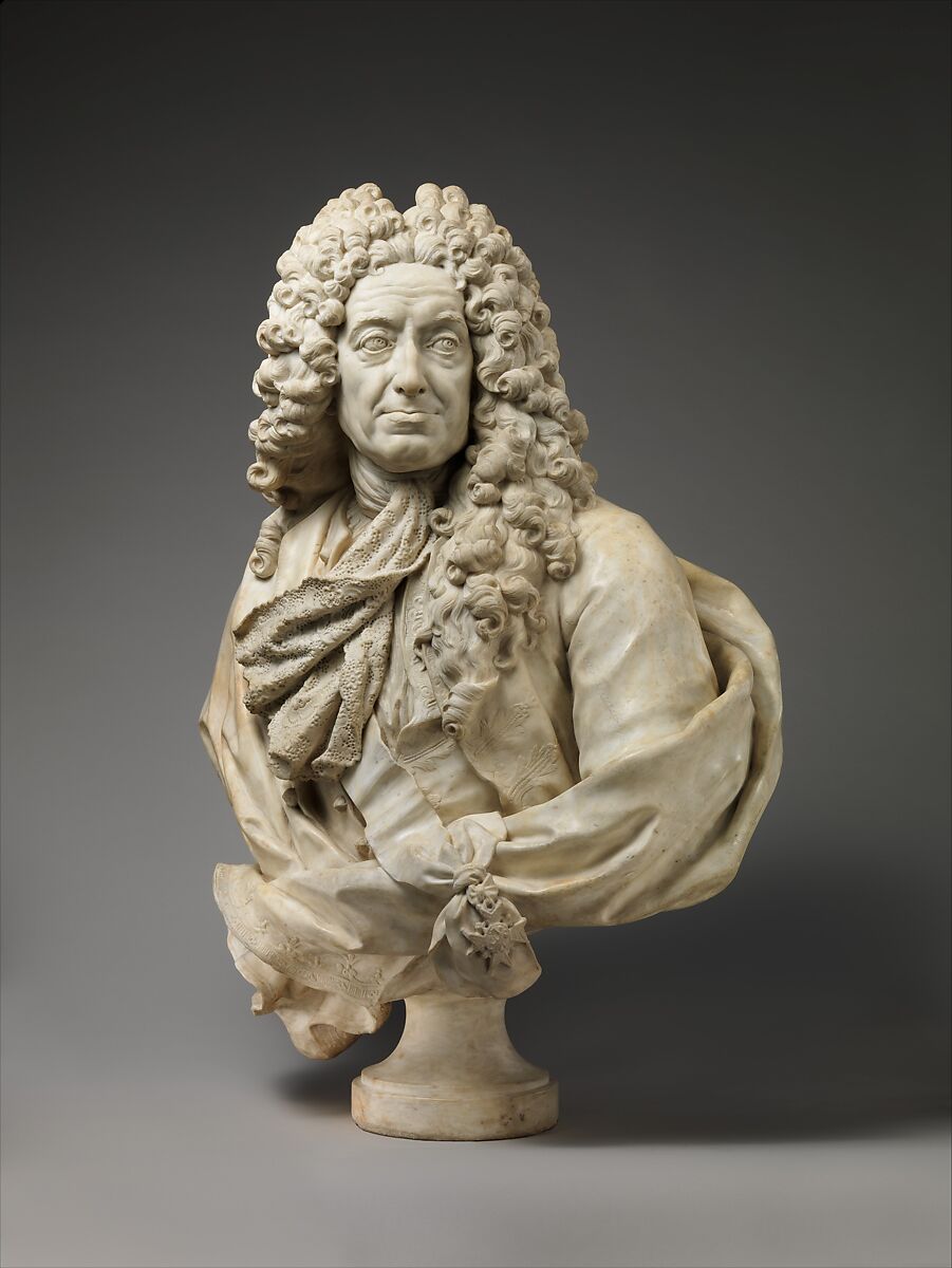 Samuel Bernard (1651–1739), Guillaume Coustou the Elder (French, Lyons 1677–1746 Paris), Marble, French, Paris