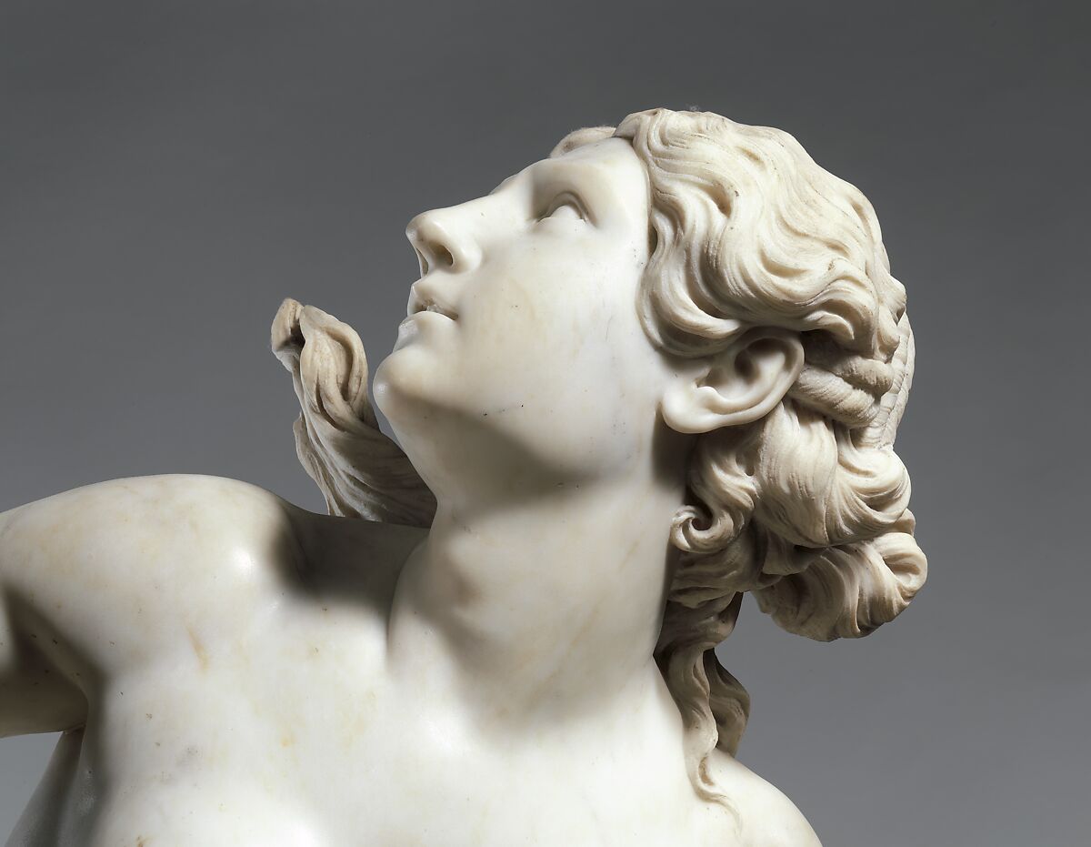 Andromeda and the Sea Monster, Domenico Guidi (Italian, 1625–1701), Marble, Italian, Rome