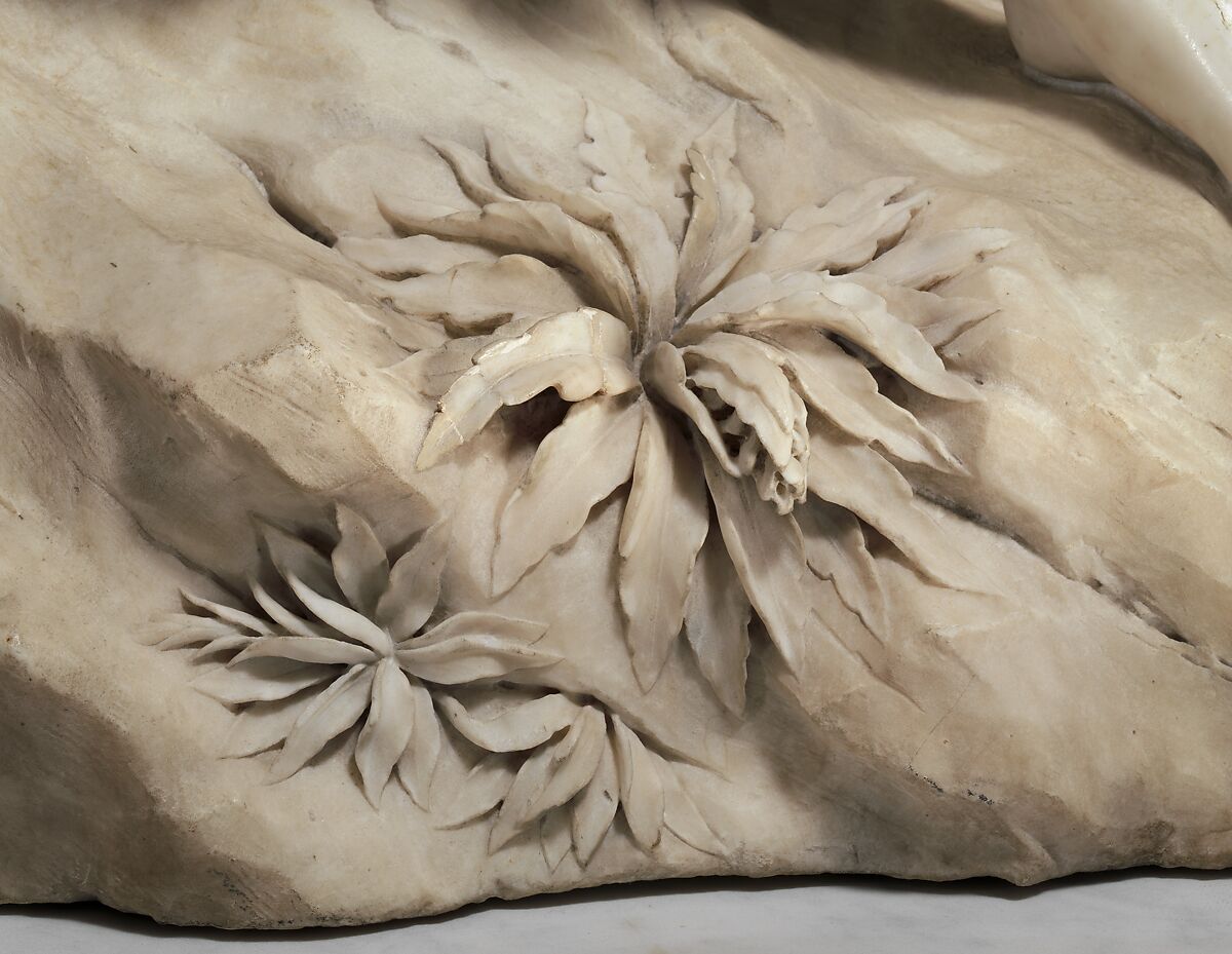 Andromeda and the Sea Monster, Domenico Guidi (Italian, 1625–1701), Marble, Italian, Rome