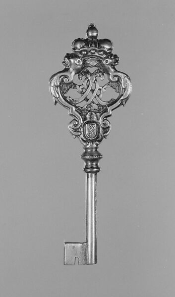 Key, Manufacture de Woincourt, Cast iron, French 