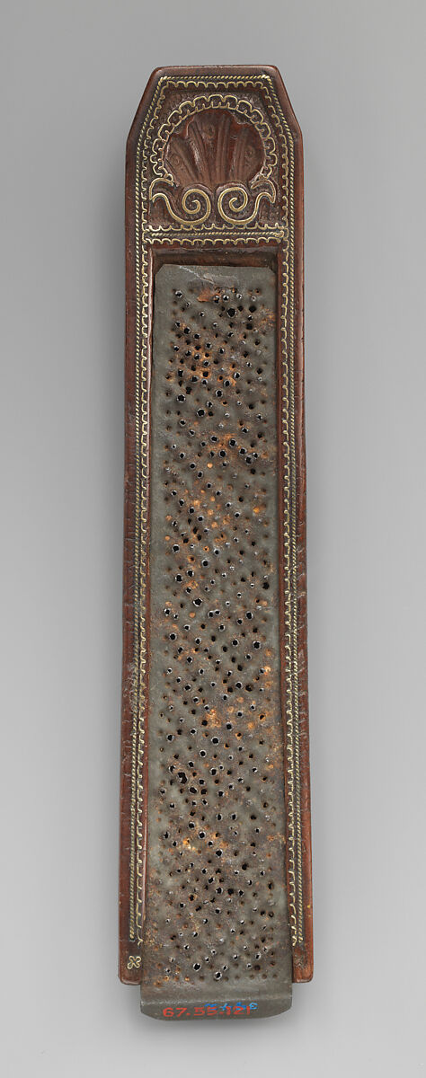 Snuff rasp, Wood, brass, iron, Austrian