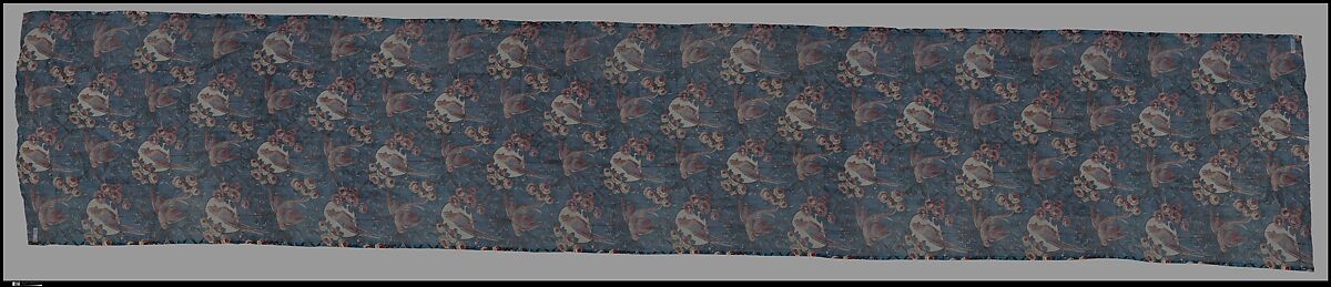 Curtain panel, Cotton, American