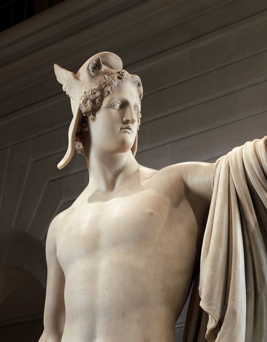 Perseus with the Head of Medusa, Antonio Canova (Italian, Possagno 1757–1822 Venice), Marble, Italian, Rome