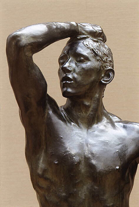 The Age of Bronze (L'Age d'airain), Auguste Rodin (French, Paris 1840–1917 Meudon), Bronze, French