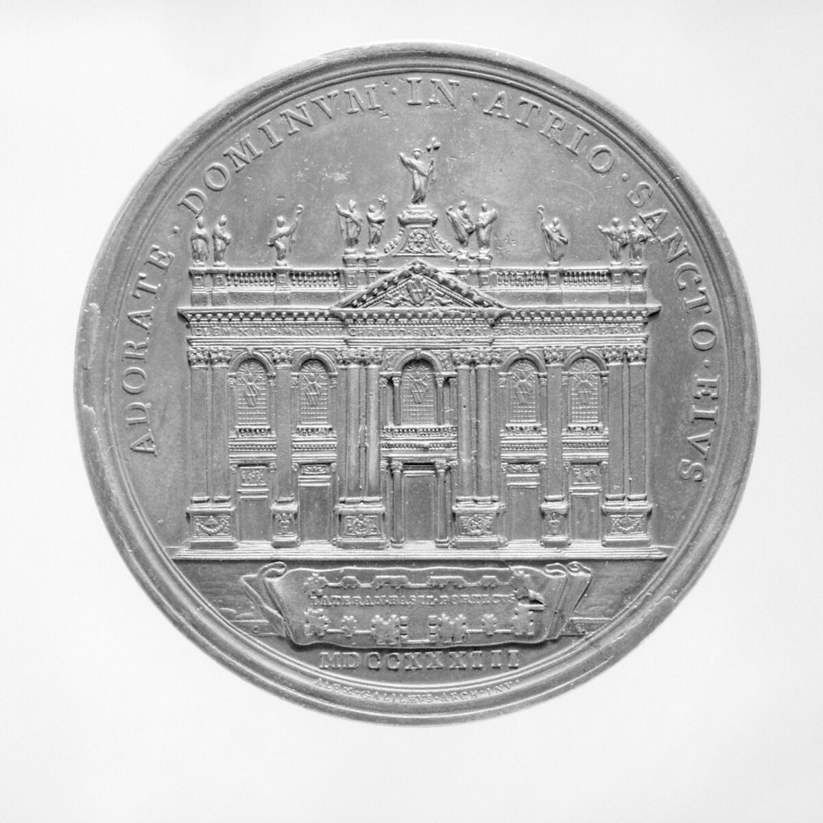 Clement XII (Lorenzo Corsini, 1652–1740, Pope 1730–60), Medalist: Ottone Hamerani (1694–1768), Bronze, Italian, Rome