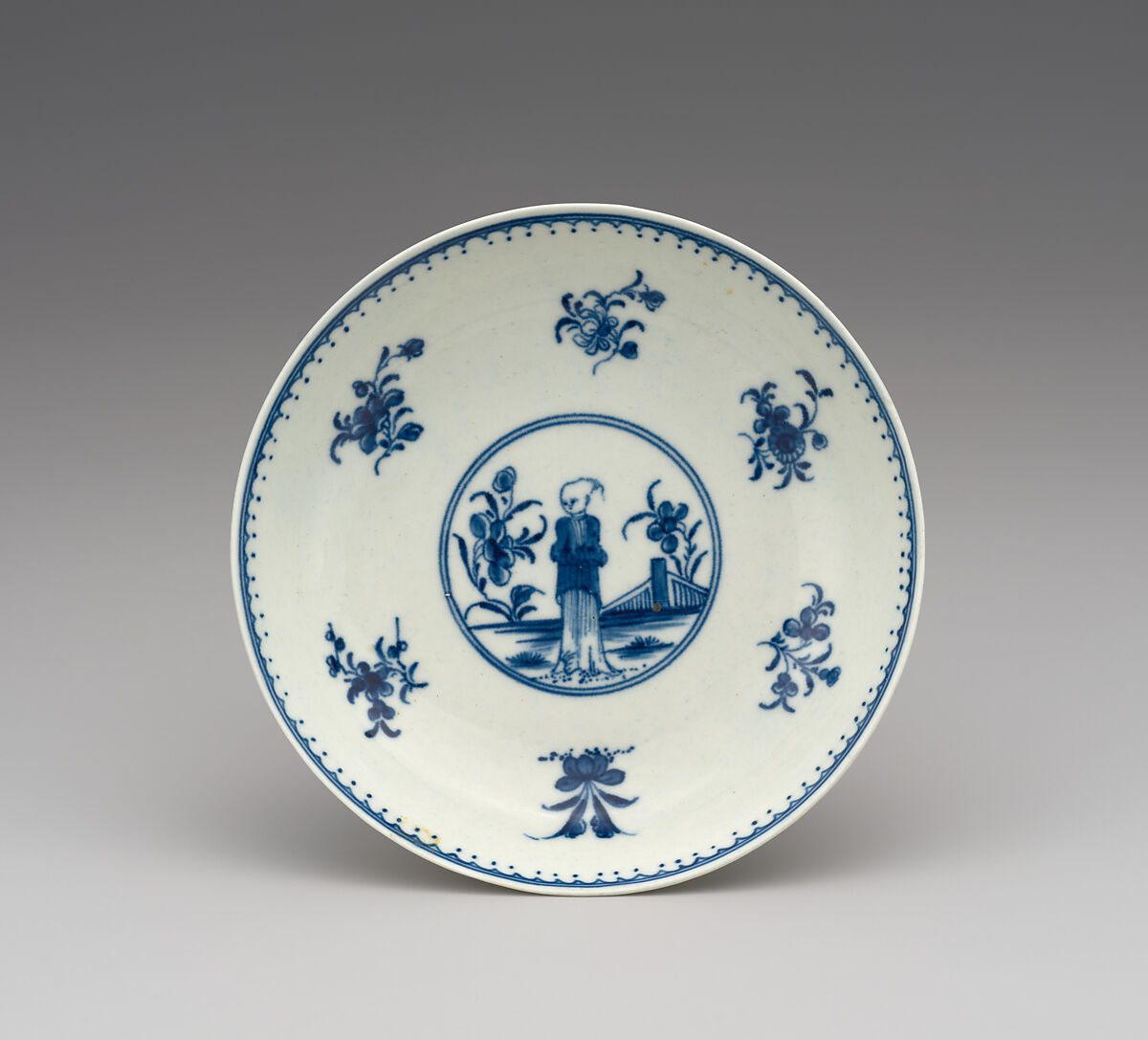Coffee cup and saucer (part of a service), Worcester factory (British, 1751–2008), Soft-paste porcelain, British, Worcester