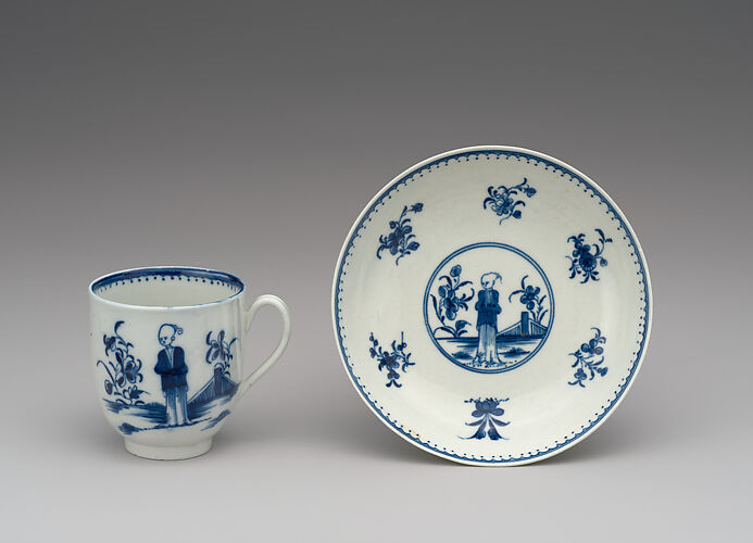 Coffee cup and saucer (part of a service)