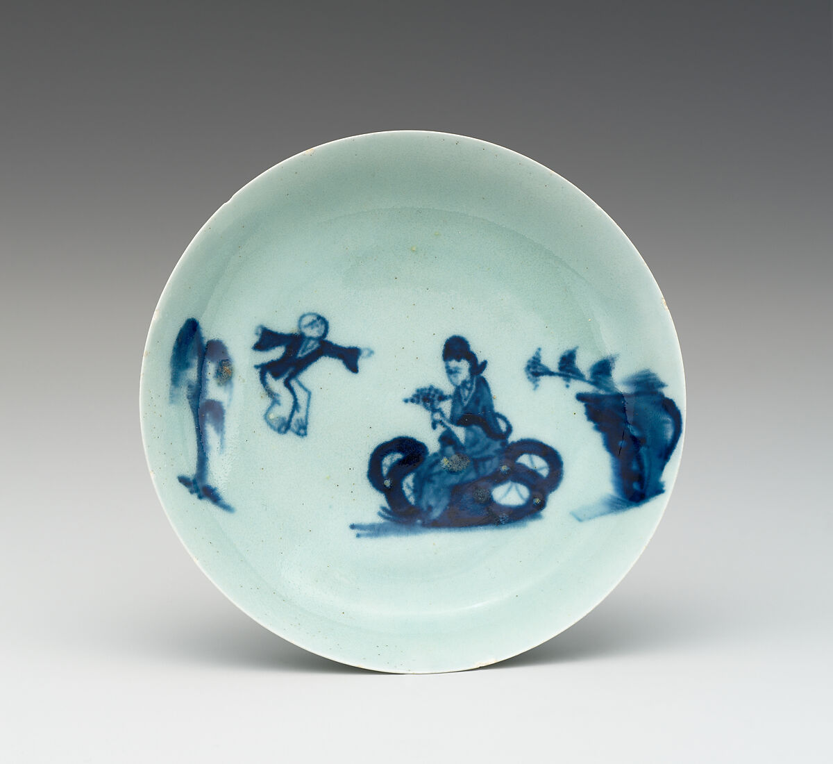 Teabowl and saucer, Liverpool, Soft-paste porcelain, British, Liverpool