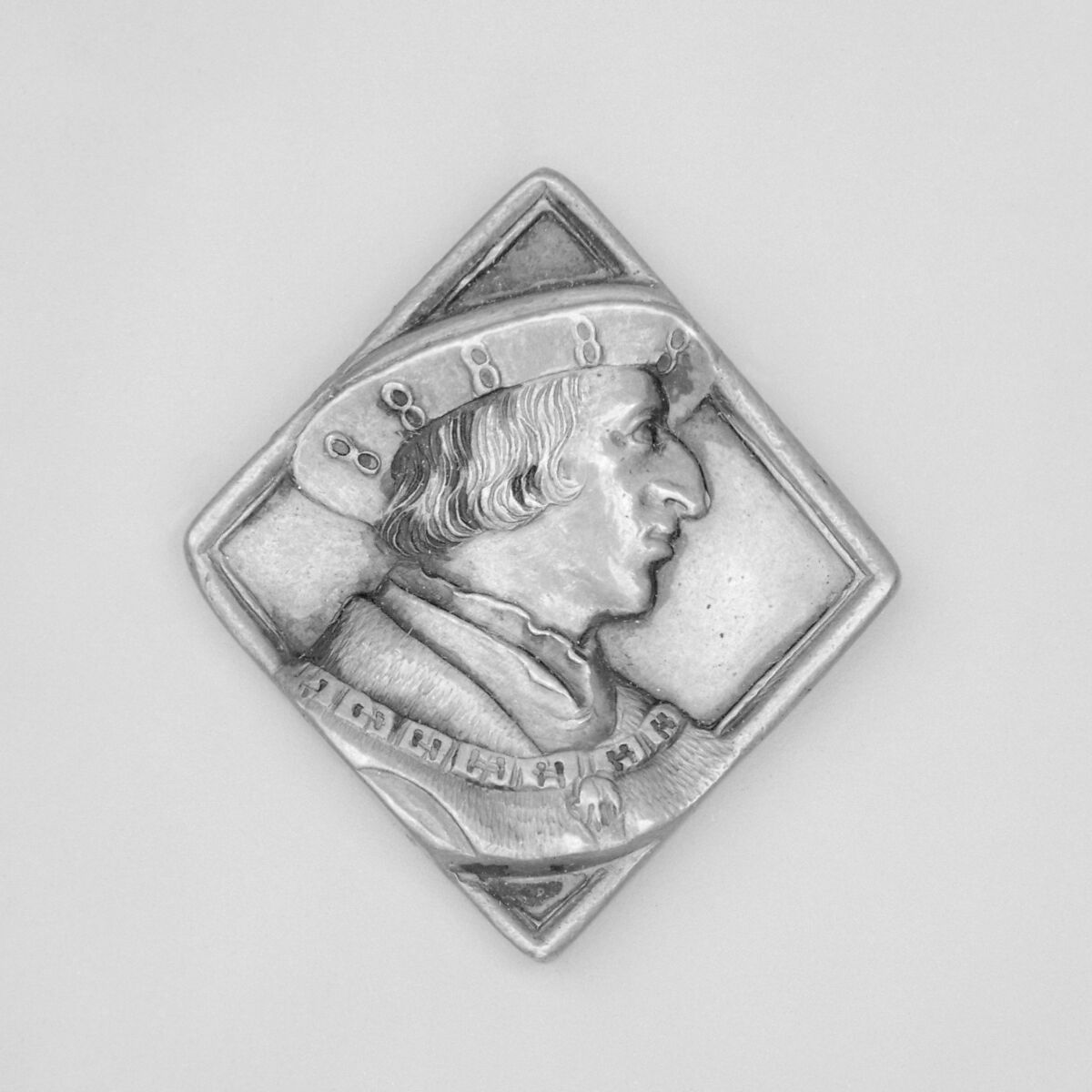 Maximilian I, Holy Roman Emperor (1493–1519), Medalist: Hans Reinhart the Elder (German, Dresden ca. 1510–1581 Leipzig), Silver, German 