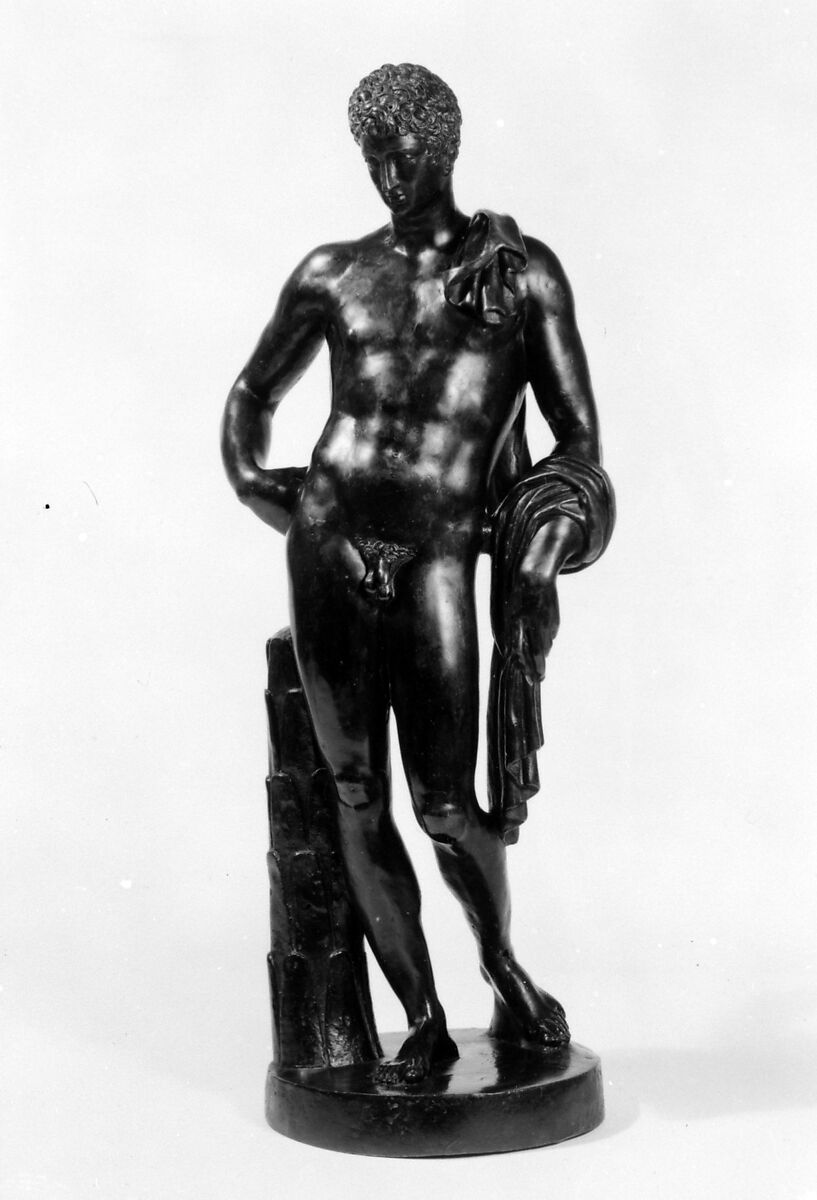 Antinous Belvedere, Willem Danielsz van Tetrode (Netherlandish, Delft ca. 1525–1580 Westphalia), Bronze, Dutch