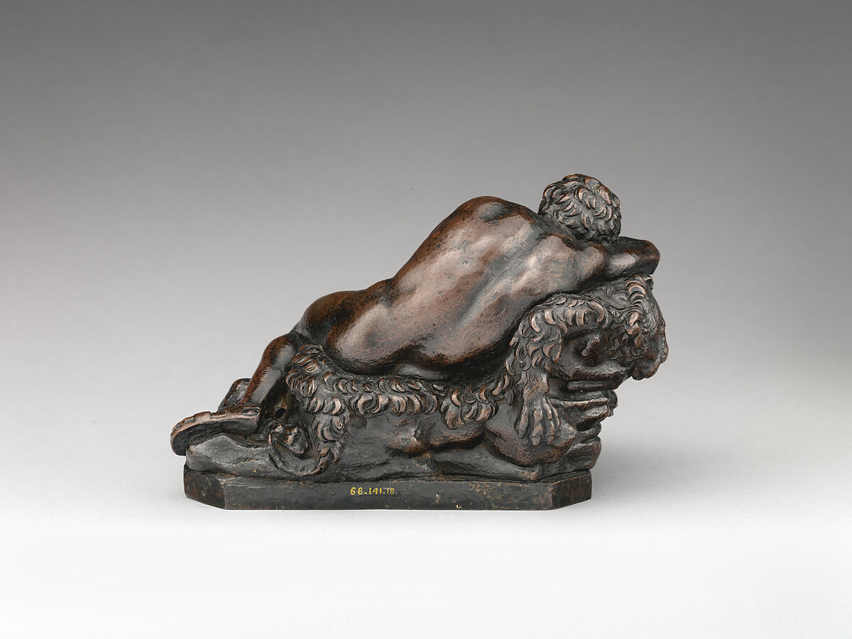 Sleeping Hercules, Bronze, Italian, possibly Bologna