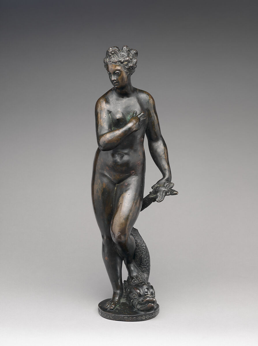 Venus Marina, After a composition by Girolamo Campagna (Italian, Verona 1549–1625 Venice), Bronze, Italian, Venice 