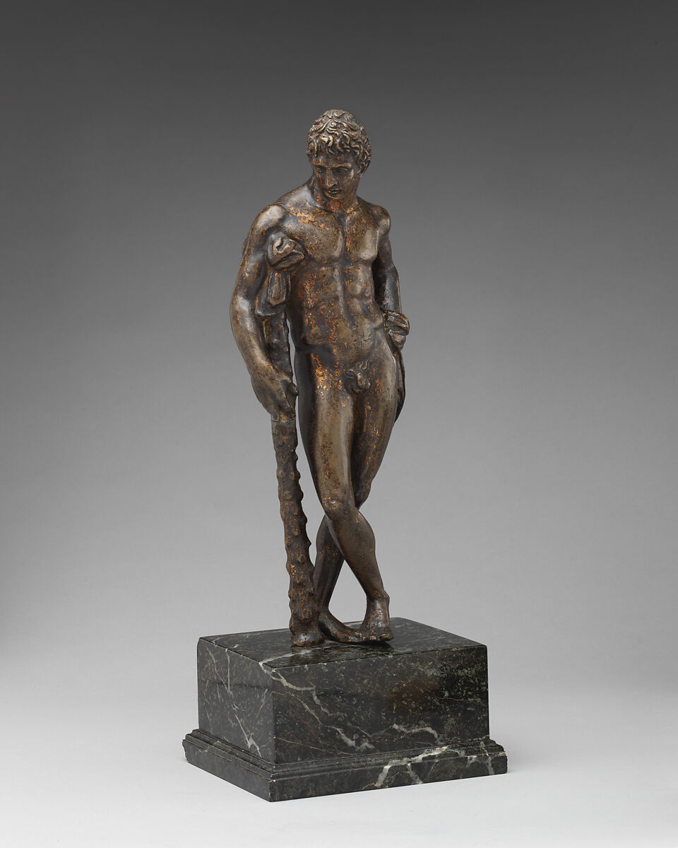 Youthful Hercules, Bronze with traces of gilding, possibly Italian