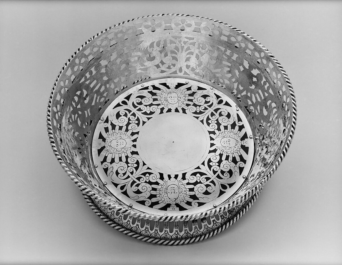 Basket, Silver, British, London