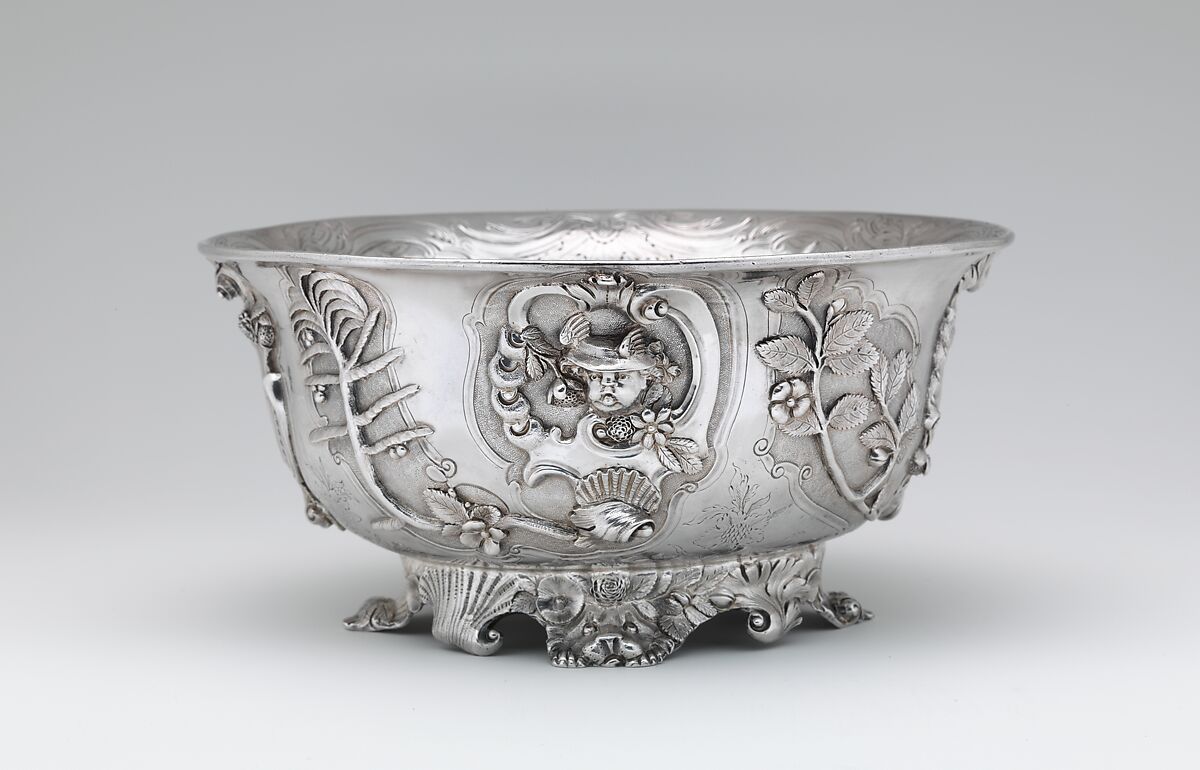 Bowl, Paul de Lamerie (British, 1688–1751, active 1712–51), Silver, British, London