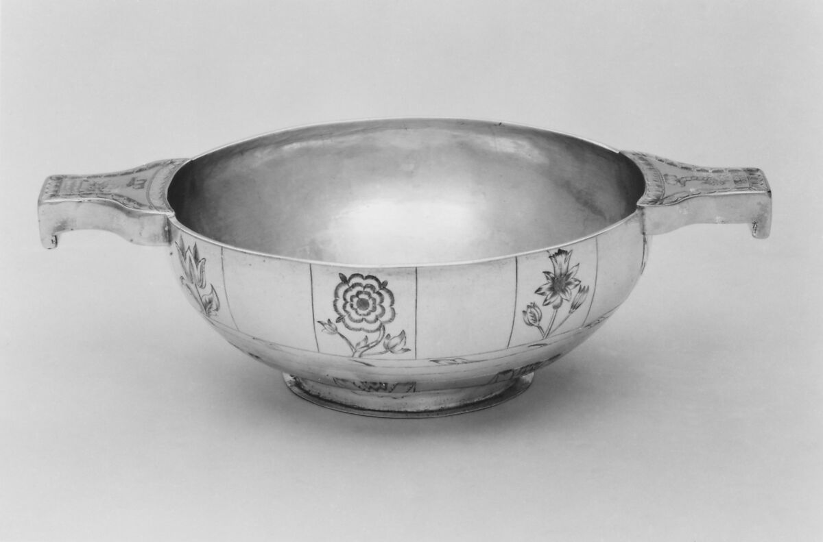 Quaich, William Clark (adm. 1693), Silver, Scottish, Glasgow 