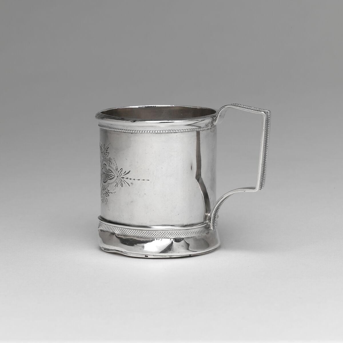 Child's Cup, Albert Coles (ca. 1815–1885), Silver, American 