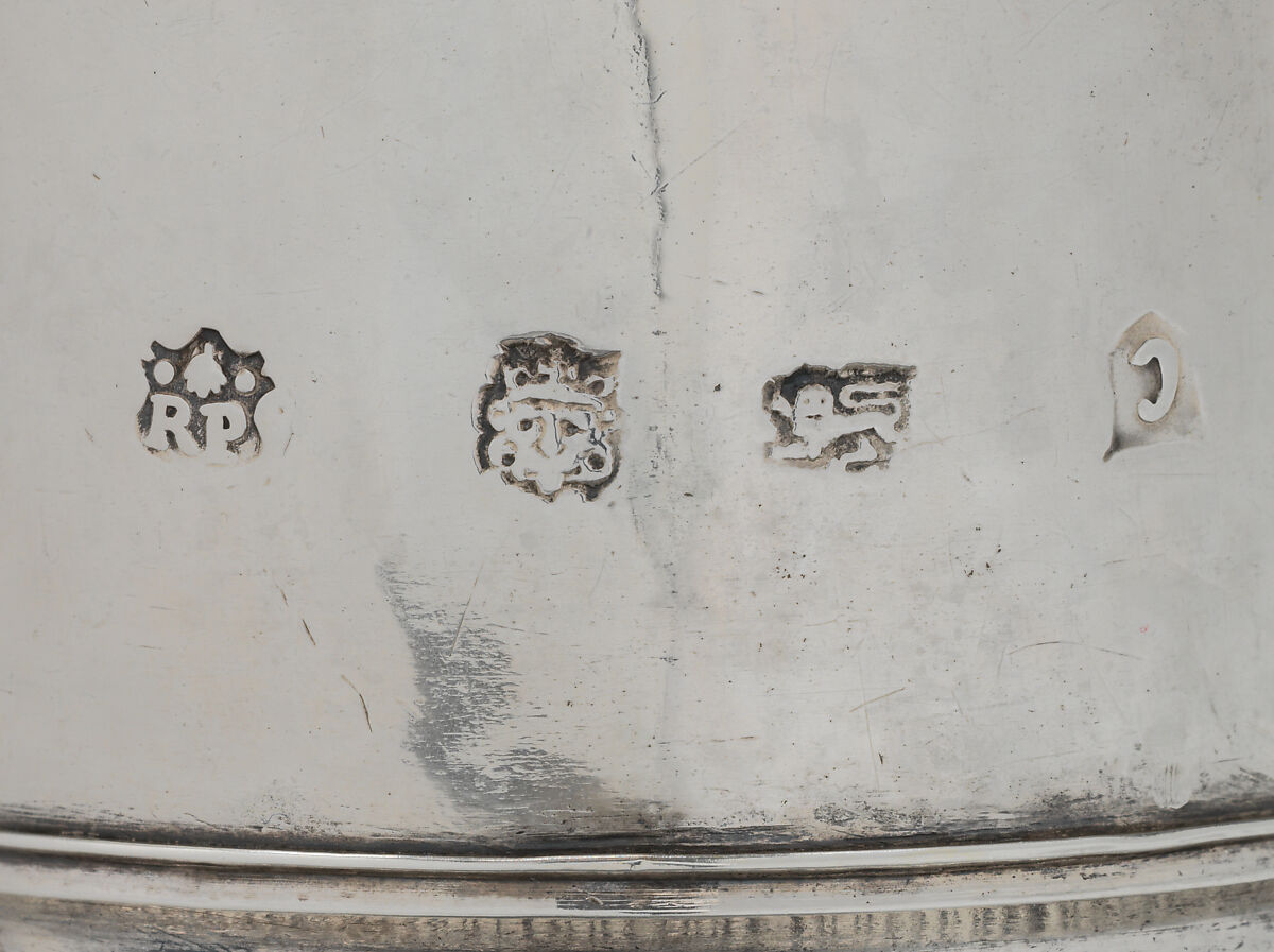 Double salt, R. P., London (active ca. 1620's), Silver, British, London