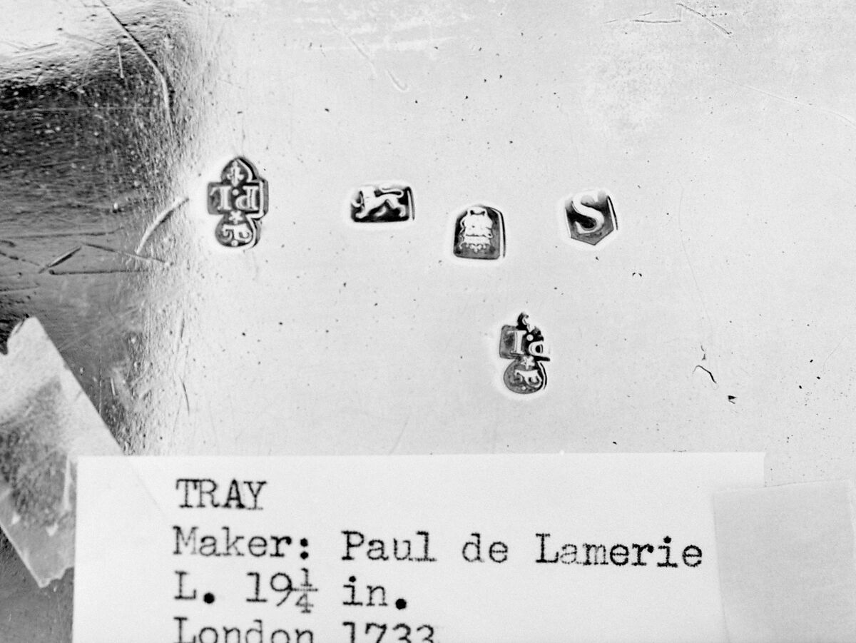Salver, Paul de Lamerie (British, 1688–1751, active 1712–51), Silver, British, London