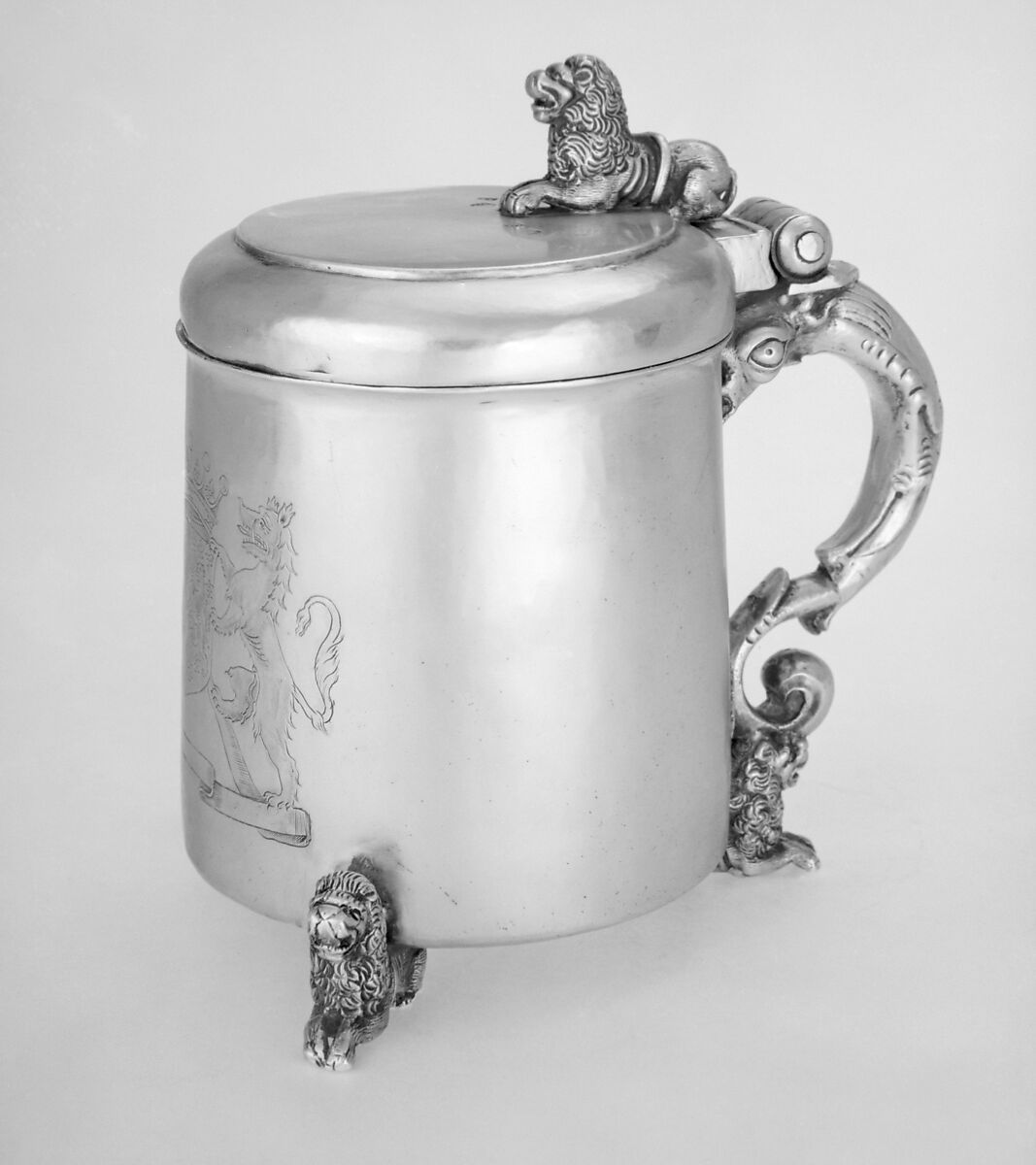 Tankard, I. N., London, Silver gilt, British, London