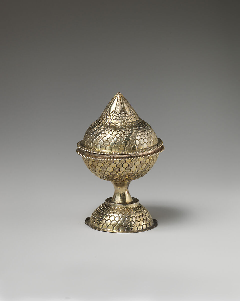 Salt, Silver gilt, possibly British 