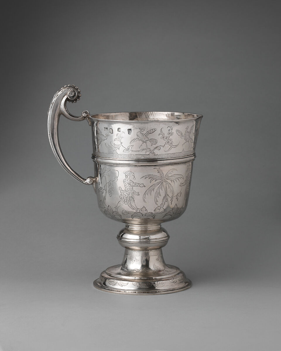 Ewer, P. K., London (ca. 1683–1686), Silver, British, London
