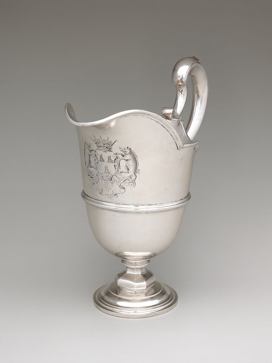 Ewer (one of a pair), Peter Archambo I (British, active 1720, died 1759), Silver, British, London 