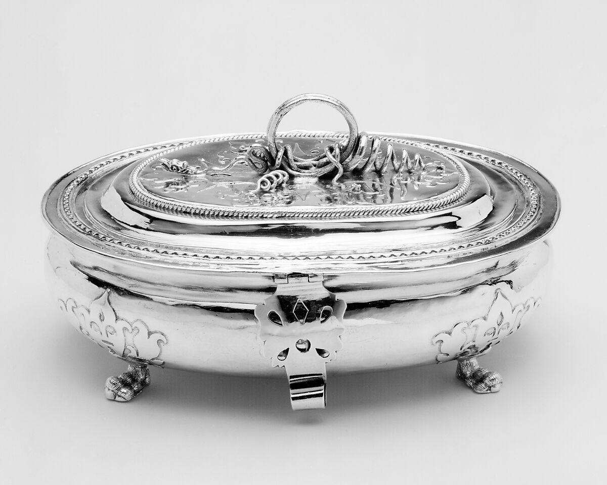 Sugar box, Silver, British, London 