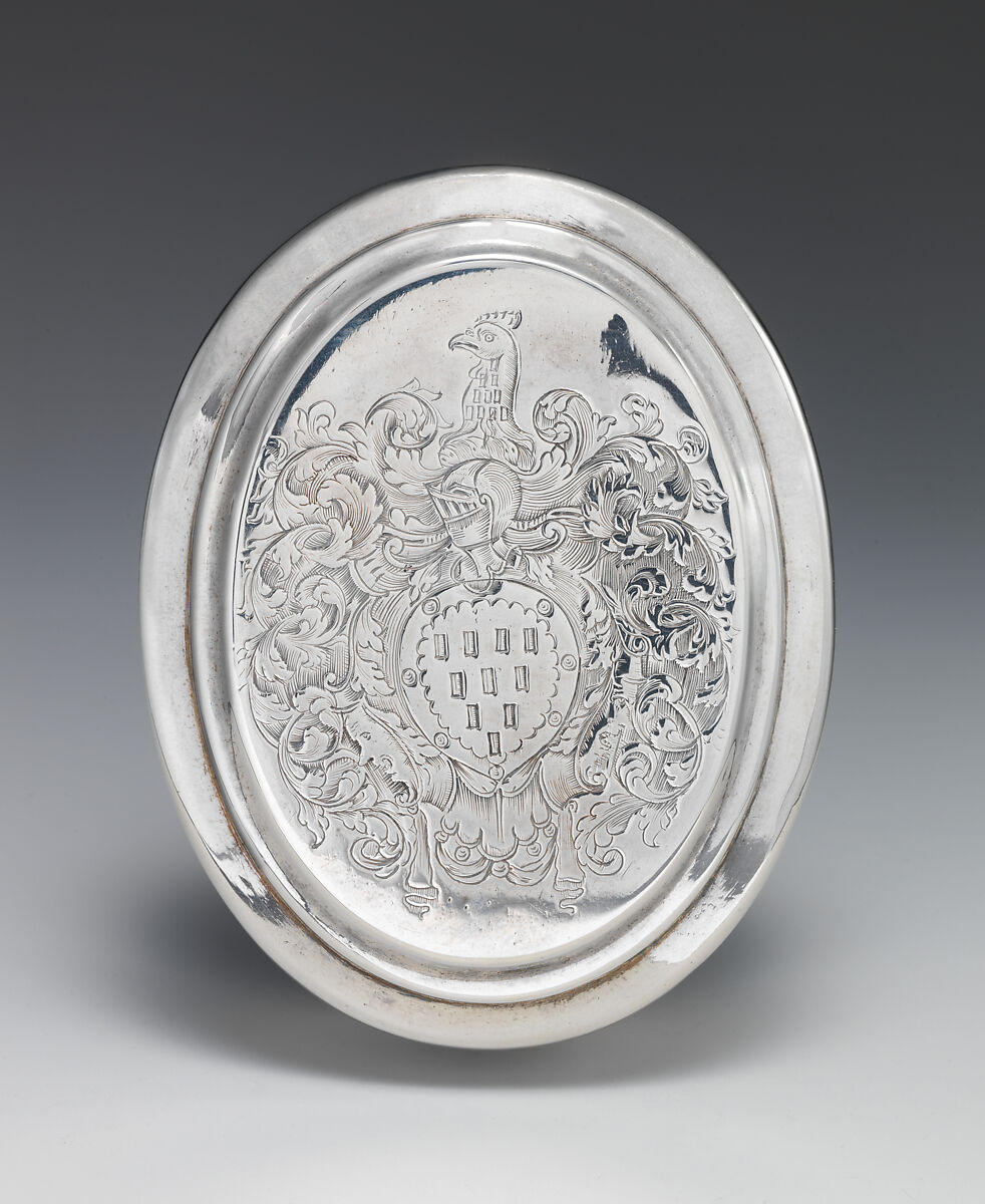 Tobacco box, John Abbott (active 1706–1720), Silver, British, London