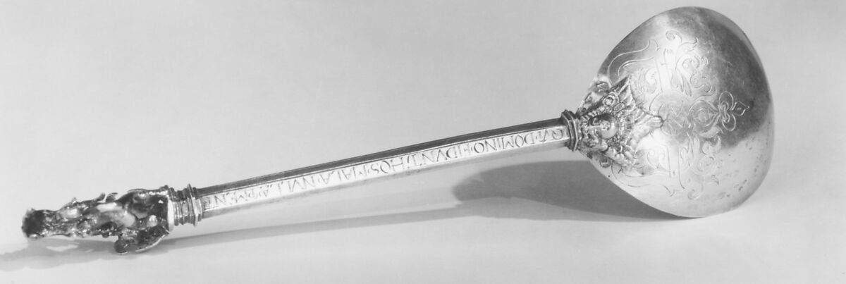 Three spoons, P. N., Silver, parcel gilt, German, Leipzig