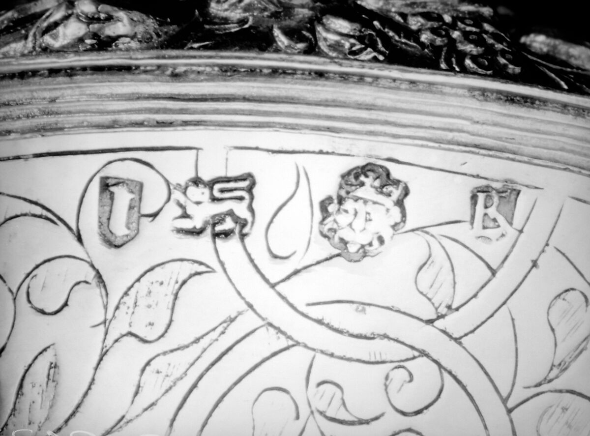 Jug with cover, Silver gilt, coconut, British, London