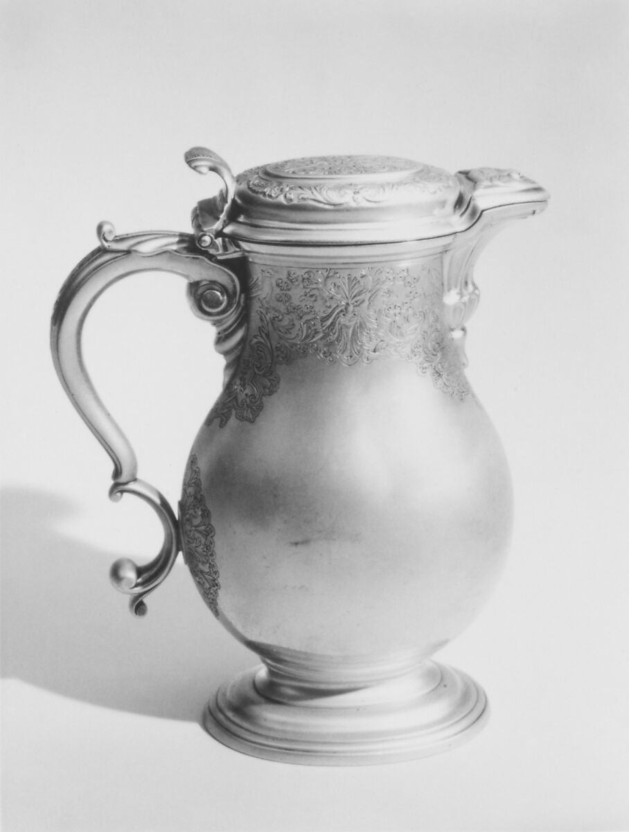 Shaving jug, John Williamson, Silver, Irish, Dublin 