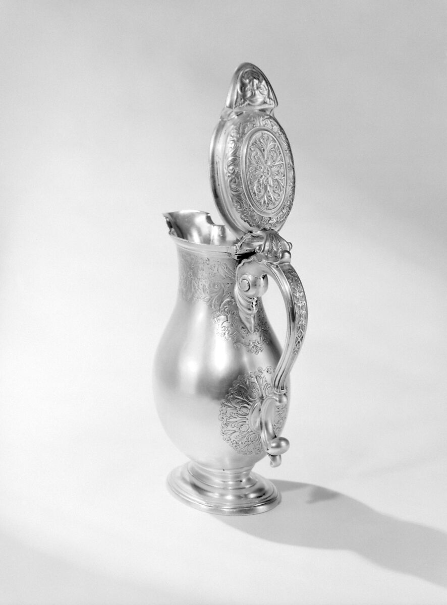 Shaving jug, John Williamson, Silver, Irish, Dublin