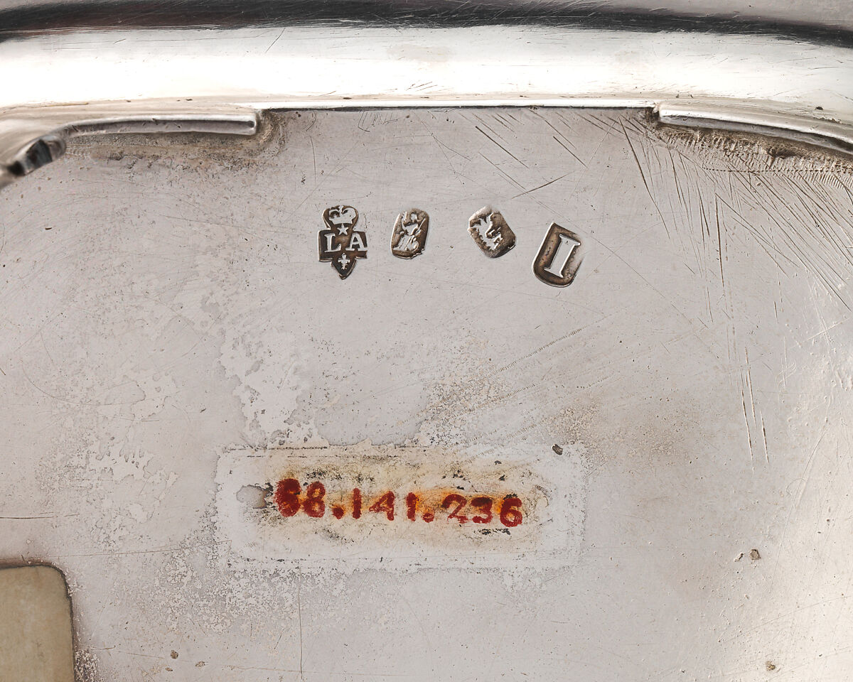 Salver (one of a pair), Paul de Lamerie (British, 1688–1751, active 1712–51), Silver, British, London