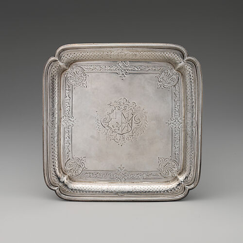 Salver (one of a pair)