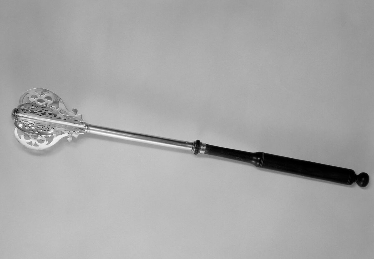 Moulinet, John Le Sage (British, active 1718–43), Silver, wood, British, London