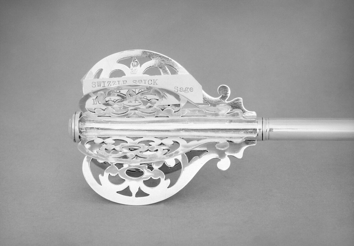 Moulinet, John Le Sage (British, active 1718–43), Silver, wood, British, London