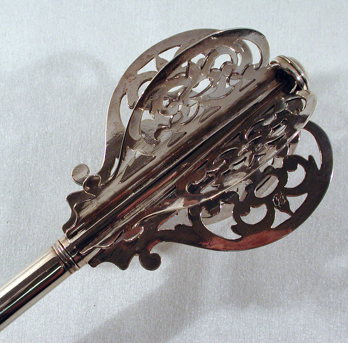 Moulinet, John Le Sage (British, active 1718–43), Silver, wood, British, London