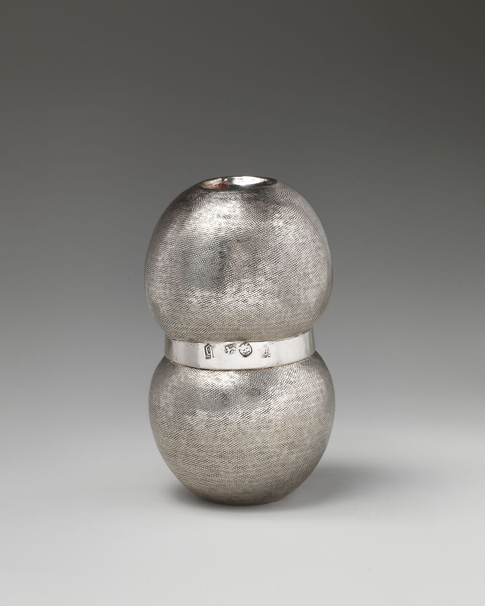 Double cup, Thomas Cory (British, active 1655–89), Silver, British, London 