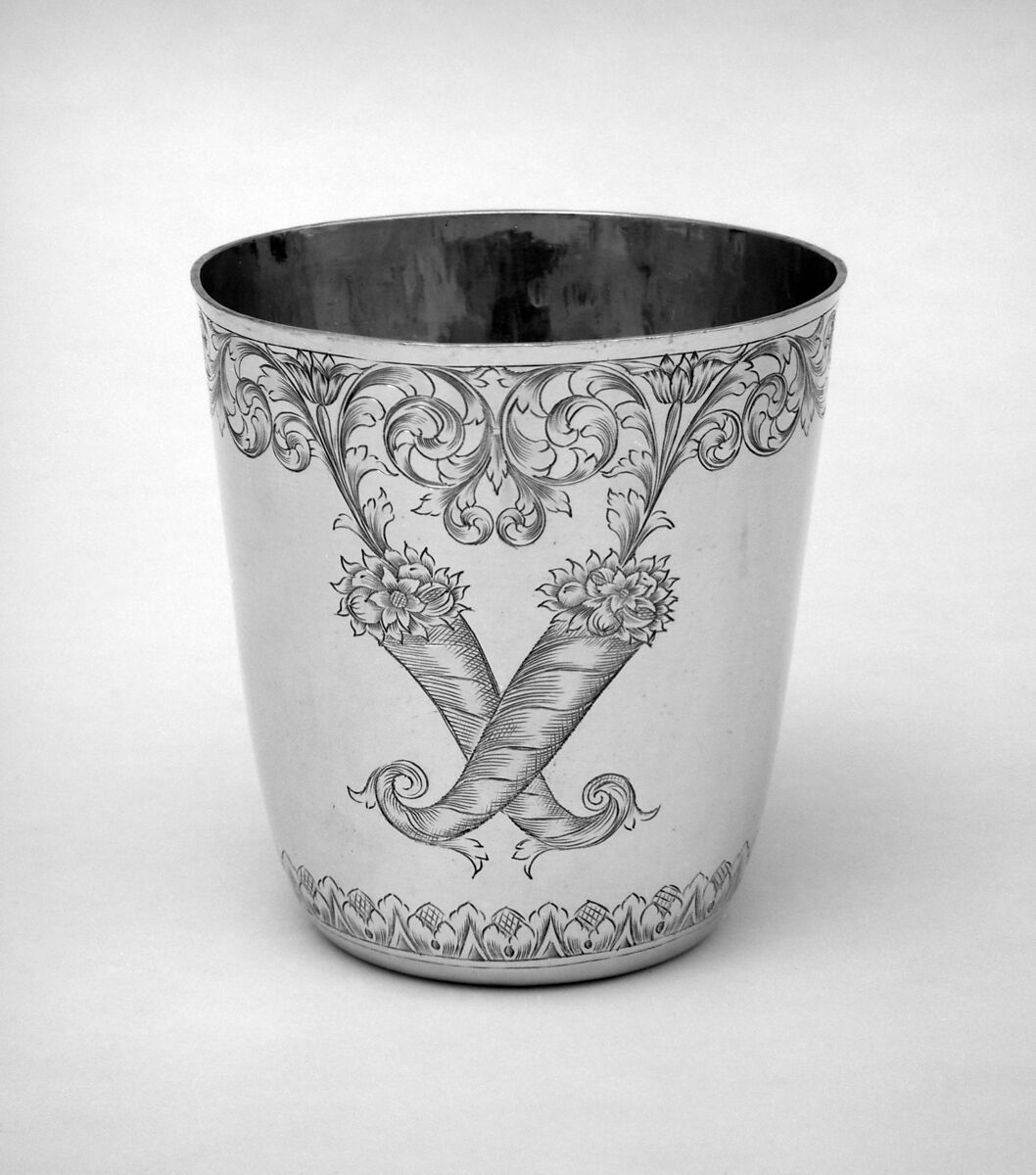 Cup, John Smith I (active 1692–1710), Silver gilt, British, London 
