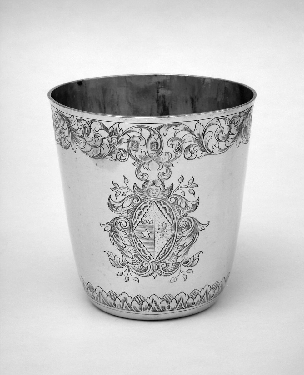 Cup, John Smith I (active 1692–1710), Silver gilt, British, London