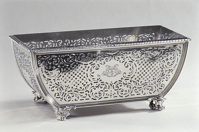 Cheese stand, John Parker (British, active 1759–77), Silver, British, London 