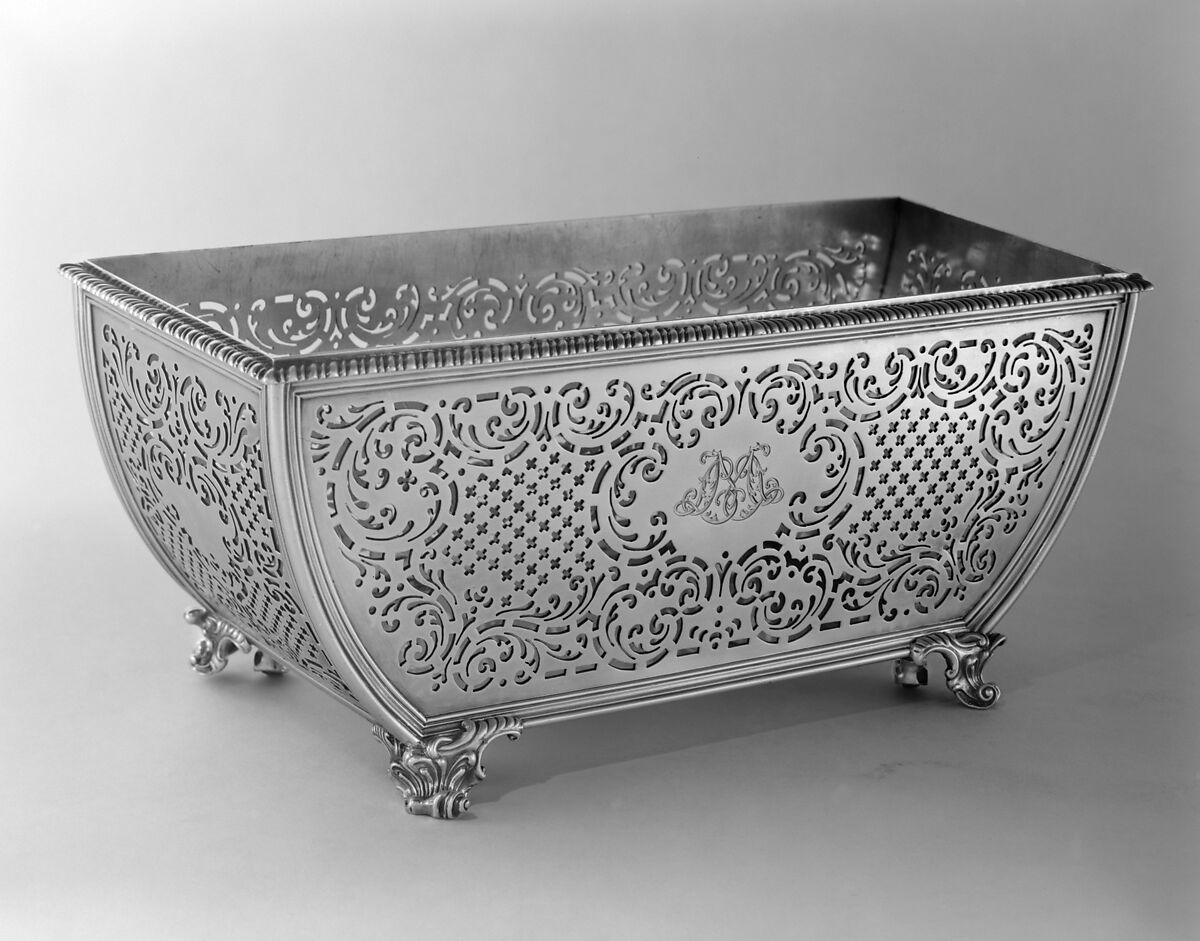 Cheese stand, John Parker (British, active 1759–77), Silver, British, London