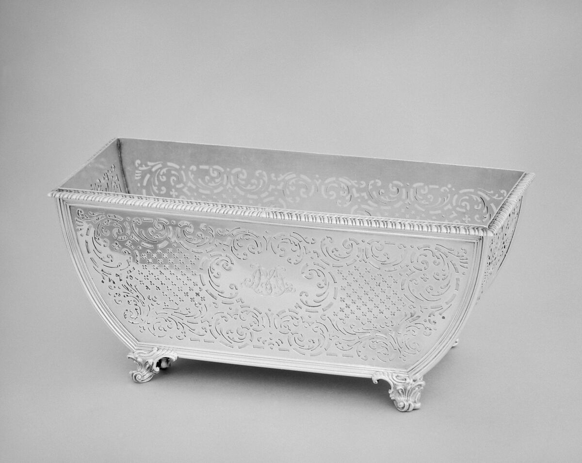 Cheese stand, John Parker (British, active 1759–77), Silver, British, London