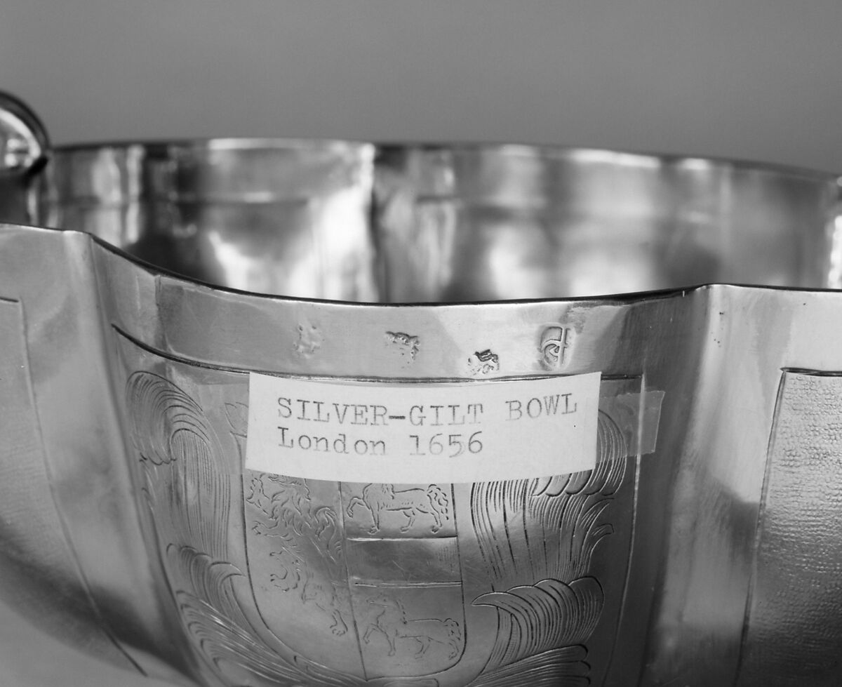 Bowl, Silver gilt, British, London