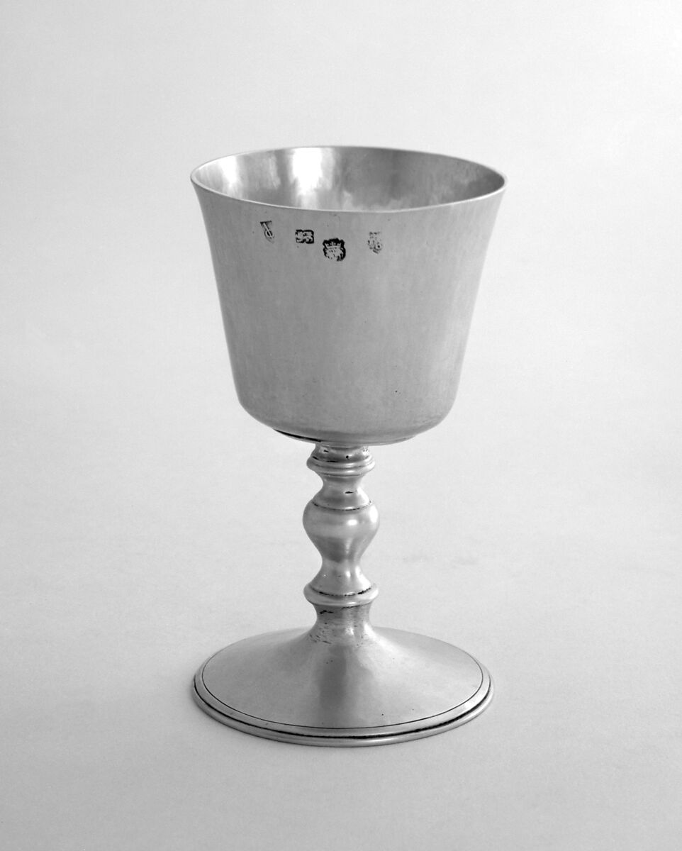 Wine cup, Silver, British, London 