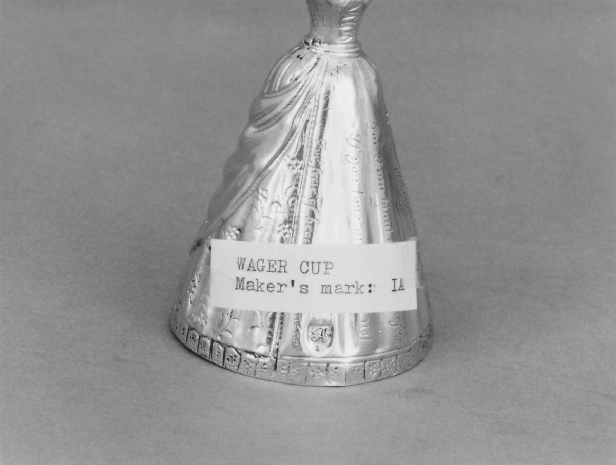 Wager cup (one of a pair), J. A. or I. A., London (early 19th century), Silver, British, London