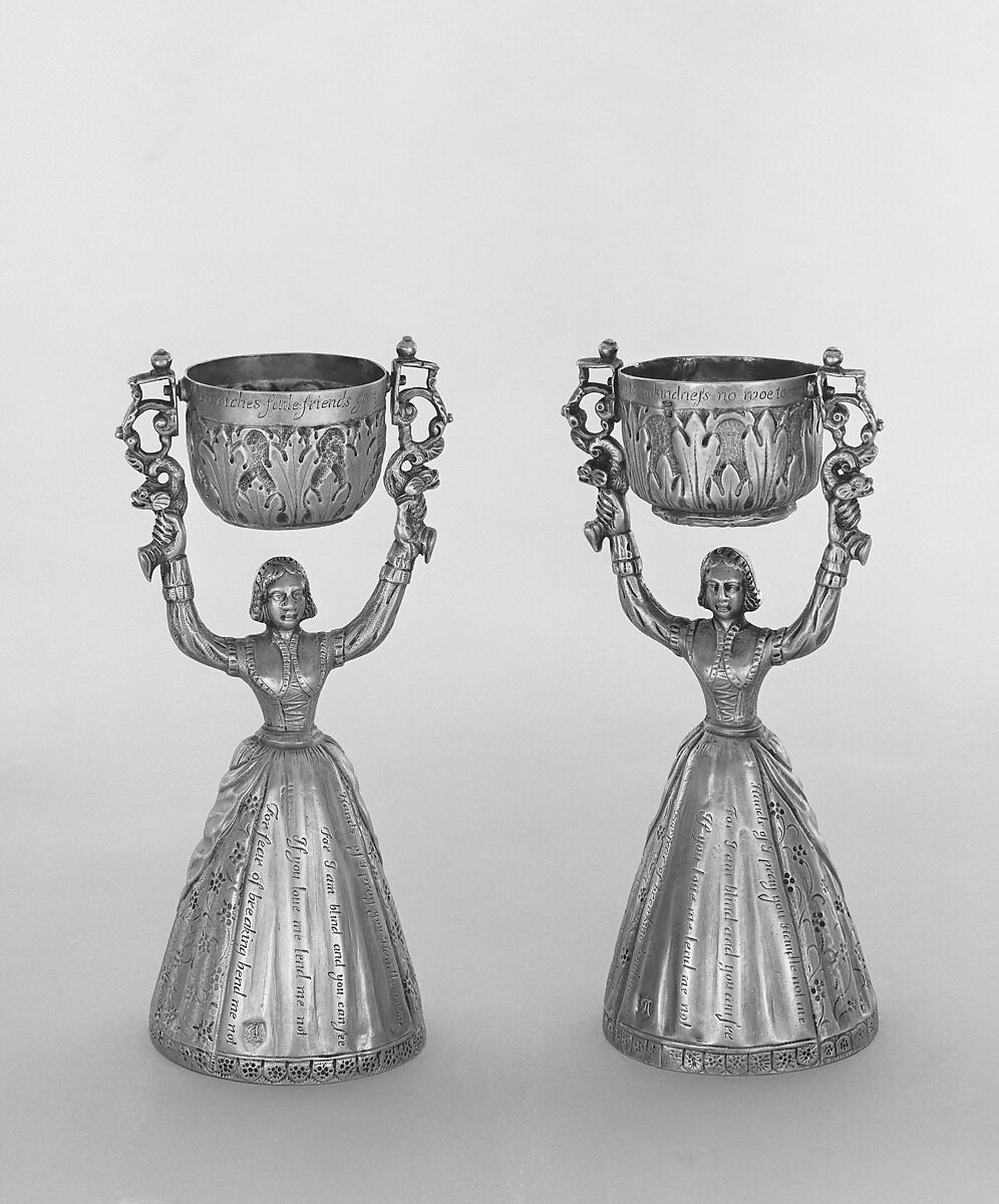 Wager cup (one of a pair), J. A. or I. A., London (early 19th century), Silver-gilt, British, London 