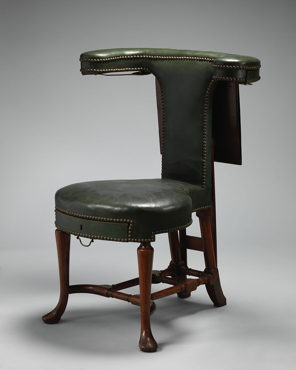 Reading chair, Walnut, oak, beechwood, British